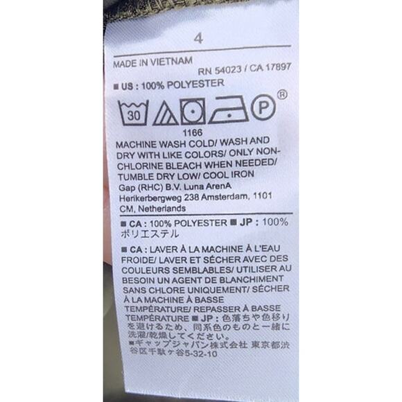 New NWT Banana Republic Olive Green Body Contour Flattering Dress Size - Picture 12 of 13